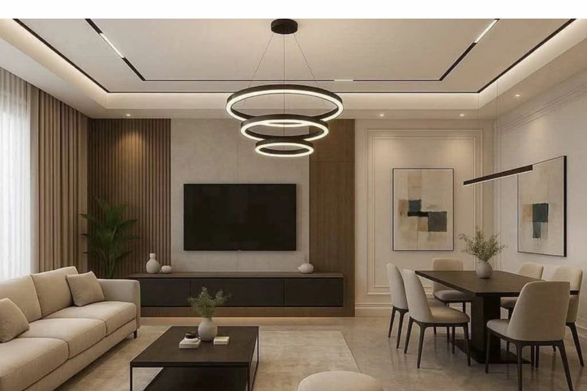 افضل واجمل ديكورات الجبس بورد